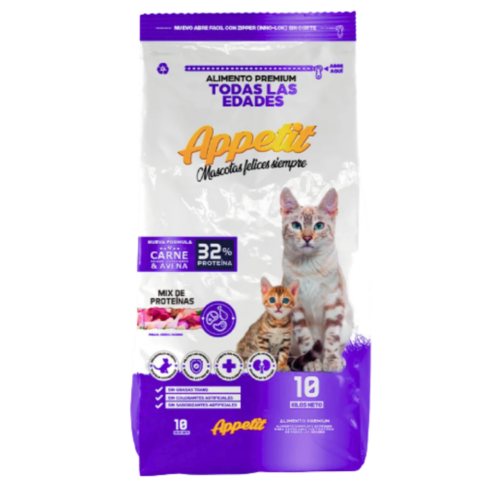 appetit gato todas las edades carne