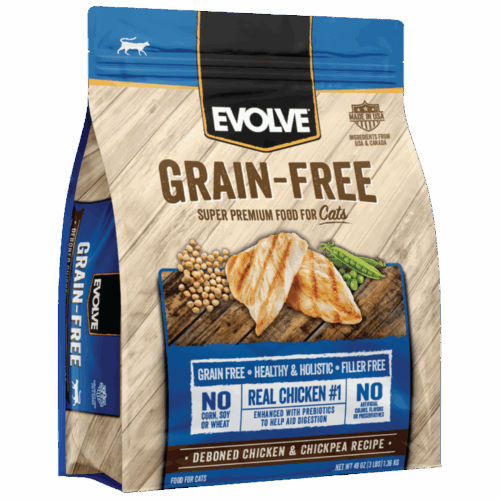evolve pollo para gatos