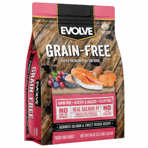 evolve salmon para perro