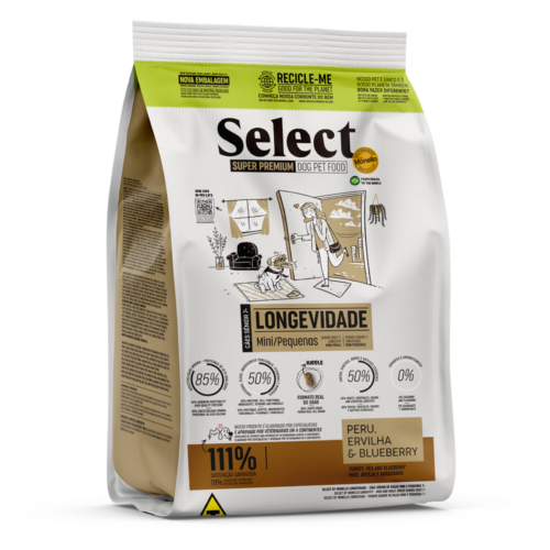 SELECT BY MONELLO PERROS SENIOR RAZAS MINIS Y PEQUEÑAS PAVO 7 KG