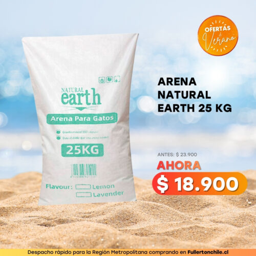 ARENA NATURAL EARTH 25 KG