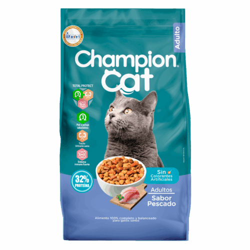 champion cat pescado