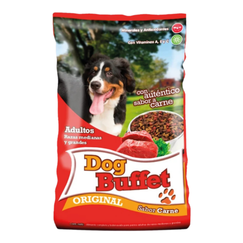 dog buffet carne perros