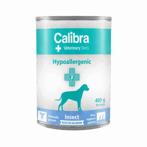 CALIBRA V.D DOG LATA HYPOALLERGENIC 400 G