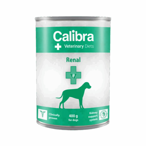 lata calibra para perro renal