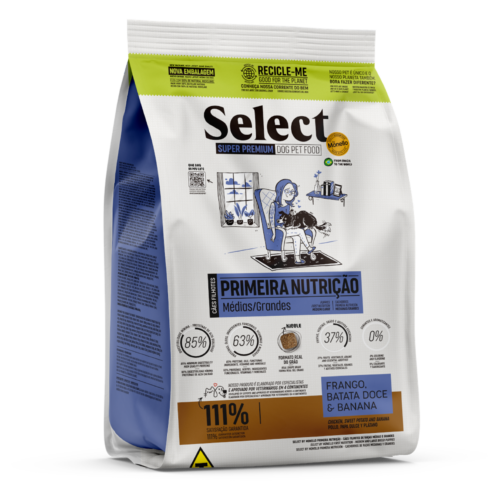 SELECT BY MONELLO PERROS CACHORROS RAZAS MEDIANAS Y GRANDES POLLO 2 KG