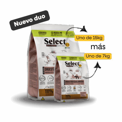 promo select by monello 15 + 7 kg